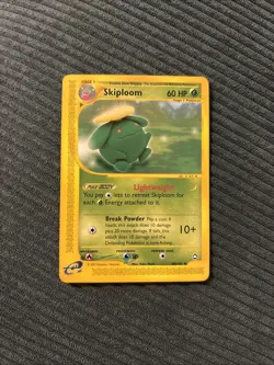 Skiploom 60/147 Aquapolis Non-Holo Pokemon Card TCG - Image 1
