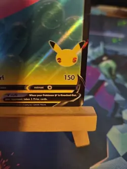 Pokemon TCG Surfing Pikachu v Holo Rare Card 008/025 Celebrations 2021 NM - Image 4