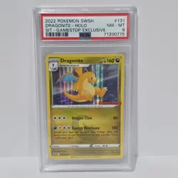 PSA 8 MINT Dragonite Gamestop Promo Holo Pokemon Card 131/195 - Image 1