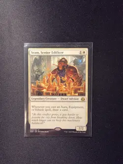 Sram, Senior Edificer 023/184 Aether Revolt NM MTG Card - Image 1