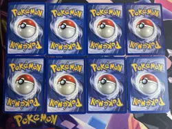 Pokemon Card Lot 8 Vintage LP/MP Conditions - Image 2