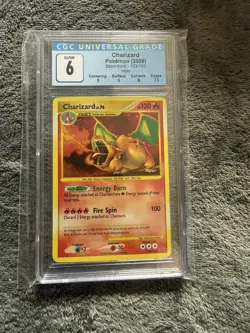 Pokemon TCG Charizard Stormfront Holo Card 103/100 - Image 1