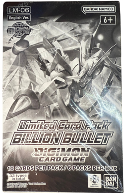 Digimon Card Game Limited Card Pack Box Billion Bullet New Shipping now! - Image 1