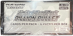 Digimon Card Game Limited Card Pack Box Billion Bullet New Shipping now! - Image 3