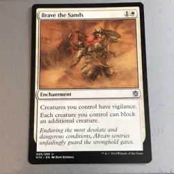 Brave the Sands X1 Khans of Tarkir NM Condition see pics - Image 1