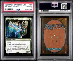 Birds of Paradise, MTG, Lord of the Rings, 2023 , PSA 10 - Image 3