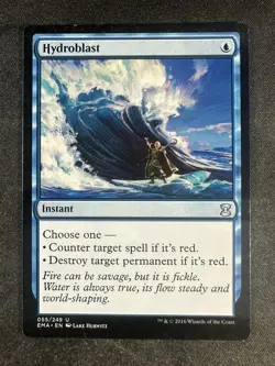 MTG Magic the Gathering 055 Hydroblast Eternal Masters Uncommon NM - Image 1