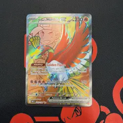 Ethan’s Ho-Oh EX 209 209/182 Pokemon Destined Rivals Ultra Rare UR NM Pack Fresh - Image 1