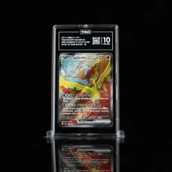 TAG 10 GEM MINT Team Rocket's Moltres ex 112/098 Japanese Glory of Team Rocket - Image 1