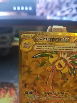 Pokemon TCG Alolan Exeggutor EX 248/191 SV08: Surging Sparks Holo Hyper Rare NM - Image 2
