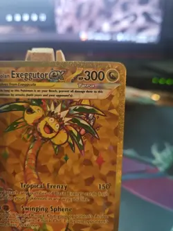 Pokemon TCG Alolan Exeggutor EX 248/191 SV08: Surging Sparks Holo Hyper Rare NM - Image 3