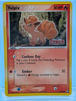 Vulpix 69/108 Reverse Holo - Common - Pokemon EX Power Keepers - NM - See Video - Image 1