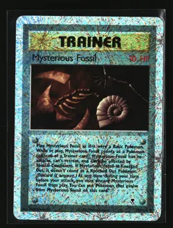 Pokemon MYSTERIOUS FOSSIL 109/110 Reverse Holo (2002 Legendary) LP/Light Play - Image 1