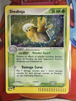 Pokemon TCG Shedinja 11/97 EX Dragon Holo - NM/LP - Image 2