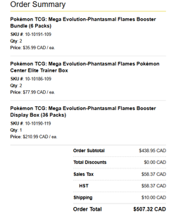 PRESALE Phantasmal Flames Pokemon Center ETB 11/14 Release - Image 4