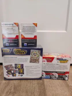 Pokemon TCG Surging Sparks Booster Box, ETB & 2xBooster Bundle- NEW SEALED - Image 2