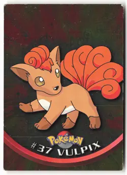Topps #37 Vulpix Pokemon - Holo - 13677 - Image 1