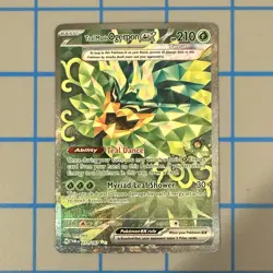 Pokemon TCG Teal Mask Ogerpon EX 211/167 Twilight Masquerade SIR NM - Image 1