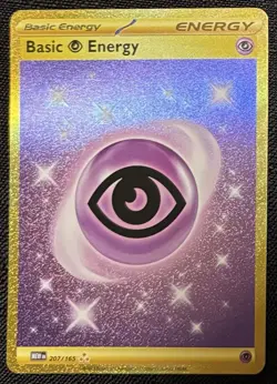 Pokemon Basic Psychic Energy 207/165 Hyper Rare Gold Holo Scarlet & Violet 151 - Image 3