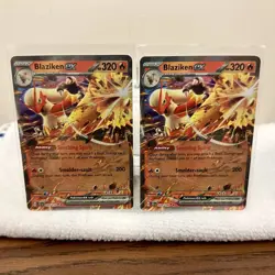 Pokemon Journey Together #024/159 Blaziken ex SET OF 2 - PACK FRESH - Image 1