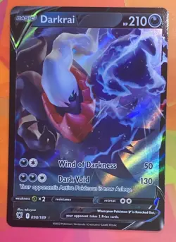 Darkrai V 098/189 Pokemon TCG Astral Radiance Ultra Rare Holo NM - Image 1