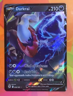 Darkrai V 098/189 Pokemon TCG Astral Radiance Ultra Rare Holo NM - Image 2