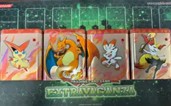 Pokemon TCG Stacking Tins - Fire, Dark, & Fighting EMPTY!! You Pick Your TIN!! - Image 1
