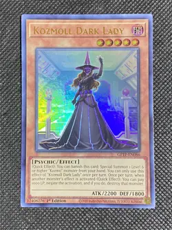 YuGiOh! - Kozmoll Dark Lady GFTP-EN086 Ultra Rare 1st Edition Near Mint - Image 1