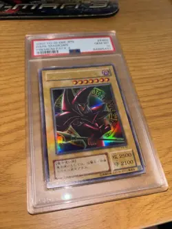 2001 Yu-Gi-Oh! Japanese Card Premium Pack 4 Dark Magician #P4-02 PSA 10 GEM - Image 1