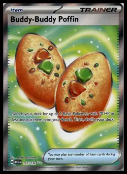 Buddy-Buddy Poffin 167/132 Mega Evolution Pokemon Card | NM - Image 1