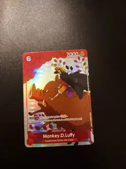Monkey.D.Luffy (Gift Collection 2023) P-001 One Piece Promotion Cards Foil - Image 1