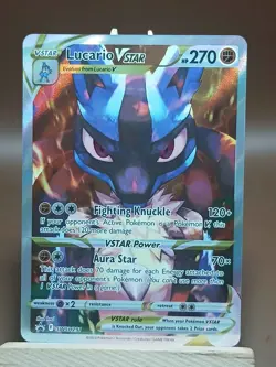 NM Lucario VSTAR SWSH291 SWSH: Sword & Shield Promo Cards Holo - Image 1