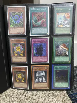 Yugioh Binder Collection Lot LP-NM 360+ Older Yugioh Cards See Pics! - Image 1