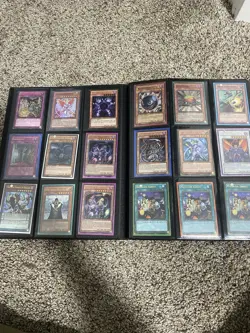Yugioh Binder Collection Lot LP-NM 360+ Older Yugioh Cards See Pics! - Image 2