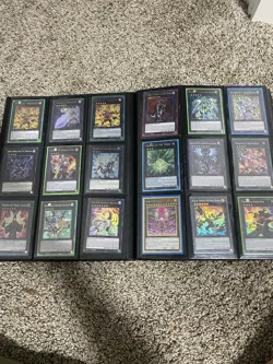 Yugioh Binder Collection Lot LP-NM 360+ Older Yugioh Cards See Pics! - Image 4