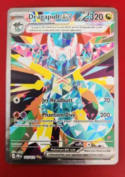 Dragapult ex 165/131 Sv: Prismatic Evolutions Holo Pokemon card FRESH full art - Image 1
