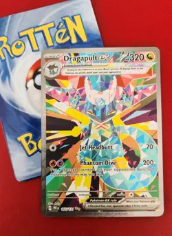 Dragapult ex 165/131 Sv: Prismatic Evolutions Holo Pokemon card FRESH full art - Image 3