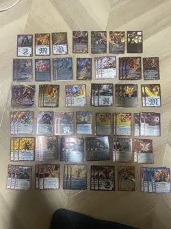 Battle Spirits Japanese Cards Bulk Lot 80 Cards Mixed Set LP/MP - Image 1