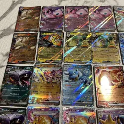 Pokemon Card Lot EX RR 43 Bulk Cards Mew Hoopa Dedenne Blastoise EX/LP - Image 2