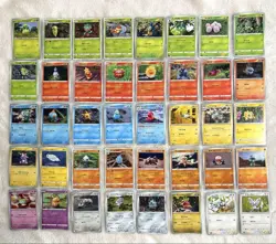 Pokemon Card Yuka Morii Clay Art Lot of 40 Illustration Cards EX Condition - Image 1