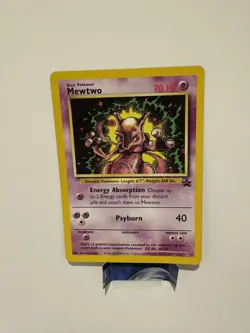 Pokemon Card: Wizards Black Star Promo: Mewtwo 14 LP - Image 1