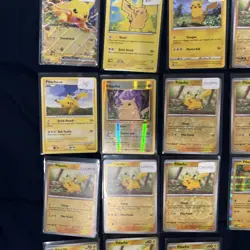 Pokemon TCG English Pikachus Mixed Lot Of 18 Conditons Listed On Cards - Image 2
