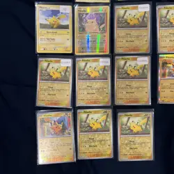 Pokemon TCG English Pikachus Mixed Lot Of 18 Conditons Listed On Cards - Image 4