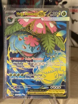 Mega Venusaur EX Holo Pokemon Card 2/83 XY Evolutions Trading Card Game 155 - Image 1