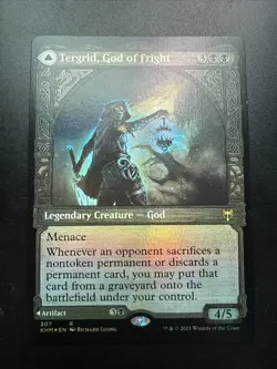 SHOWCASE FOIL Tergrid, God Of Fright MTG Kaldheim KHM #307 NM English - Image 1