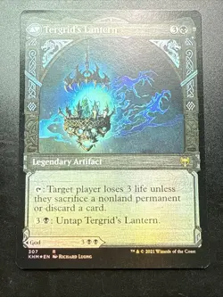 SHOWCASE FOIL Tergrid, God Of Fright MTG Kaldheim KHM #307 NM English - Image 2