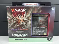 Magic: The Gathering Duskmourn ENDLESS PUNISHMENT Commander Deck Valgavoth NEW - Image 1