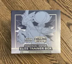Pokemon Chilling Reign Center Elite Trainer Box Sealed (Blue) - Image 1
