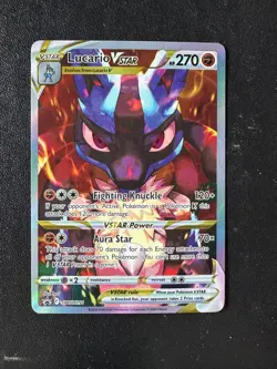 POKEMON TCG - SWORD & SHIELD PROMOS - LUCARIO VSTAR SWSH291 - Image 1
