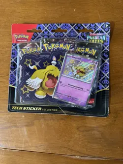 Pokemon TCG Scarlet & Violet Paldean Fates Tech Sticker Collection (Greavard) - Image 1